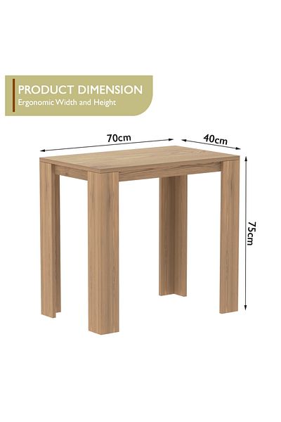 Mahmayi Modern Study Desk Support, Modern Executive Desks Ideal for Office, Home - Light Imperia