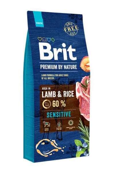 Brit Premium Sensitive Lamb Kuzu Etli Hassas Yetişkin Köpek Maması 15 kg (:03/2025) - Petshopunda