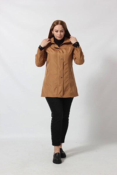 Moda Berray 1616 FERMUARLI CEP DETAYLI KAPUŞONLU BONDİT CEKET