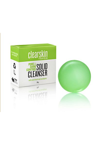 AVON CLEARSKIN PORE & SHINE SOLID CLEANSER EMEA