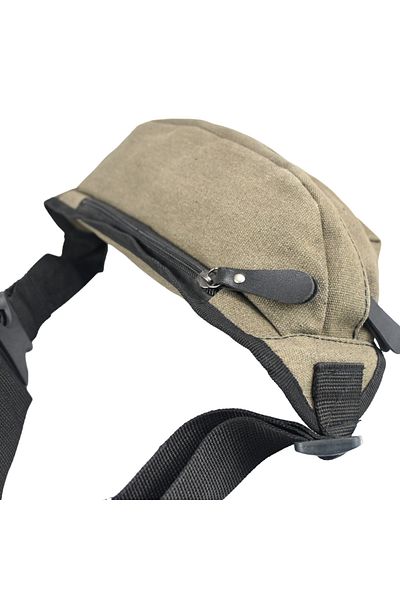 Sia Çanta SİA BAG MEN'S BODYBAG QUALITY CANVAS FABRIC CUSTOM DESIGN QUALITY WORKSHIP WITH TWO EYE EXCELLENT WAIST