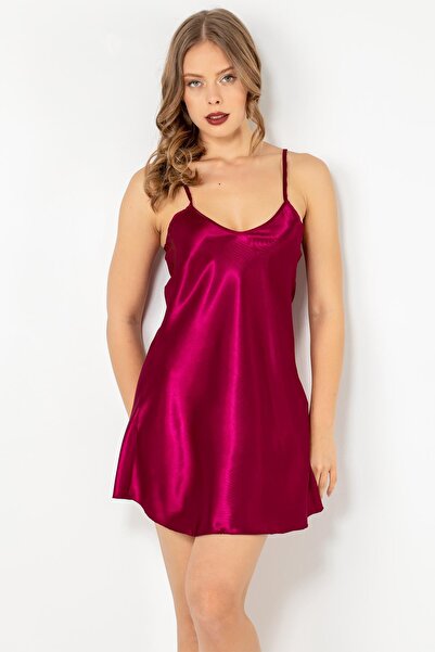 Doremi Thin Strap Satin Nightgown New Season