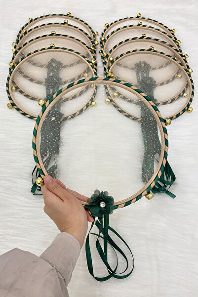 ZEYMERADE بريق الزفاف الدف الأخضر الزمردي، وصيفة العروس الزفاف الحناء ليلة ال...