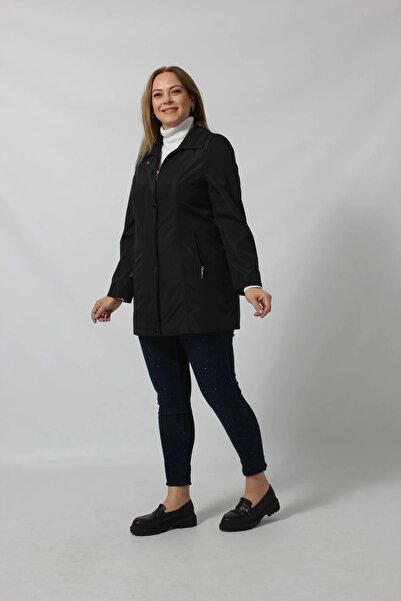 Moda Berray 1616 FERMUARLI CEP DETAYLI KAPUŞONLU BONDİT CEKET