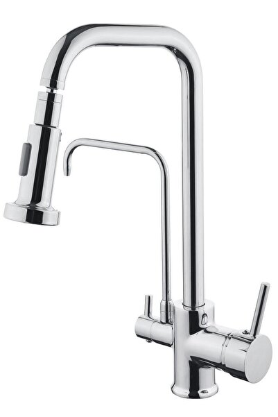 Vilas Madrid Deluxe Water Purification 3-Outlet Function Kitchen Sink Faucet