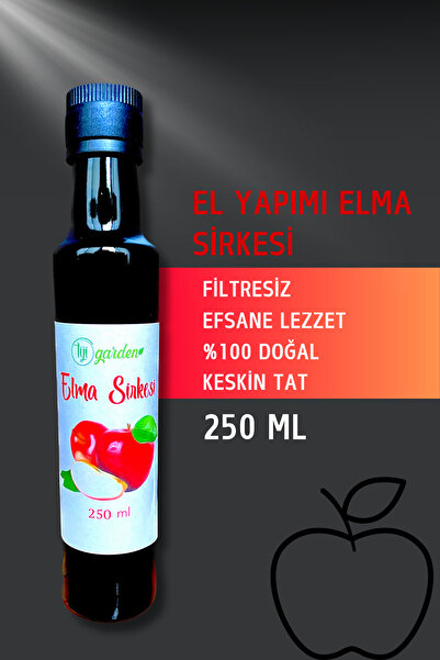 Tiji Garden Elma Sirkesi %100 Doğal 250 ml