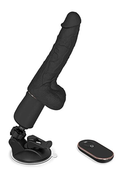 Isıtmalı Şarjlı Uzaktan Kumandalı Vantuzlu Sex Makinesi
