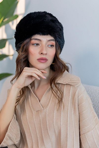 EKstore Trend Artificial Russian Heart Plush Hat