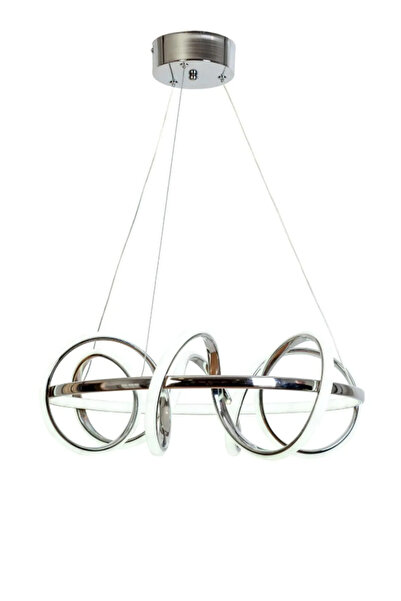 Lambadar Kaos Model Sarkıt Modern Led Beyaz Işık Ultra Power Led Avize Salon Mutfak Oda Hol Ledli Avize