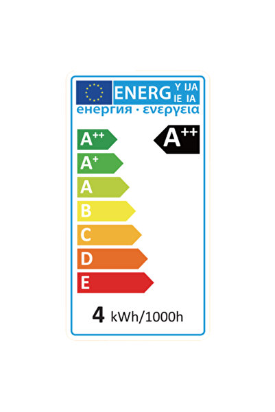 Braytron Kıvrık Buji İnce Duylu Led Ampul Cam 4W E14 Gunışığı