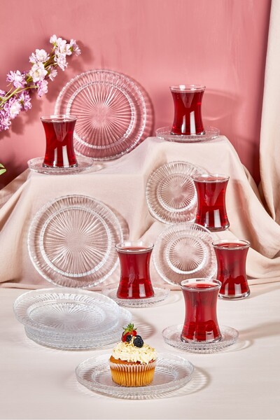 Lora Bianca Lina 18 Parça Çay Takımı Seti