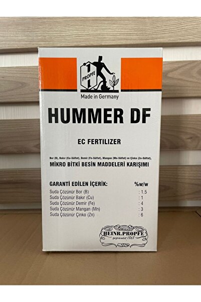 PROPFE HUMMER DF MİKRO BİTKİ BESİN MADDELERİ KARIŞIMI İZ ELEMENT