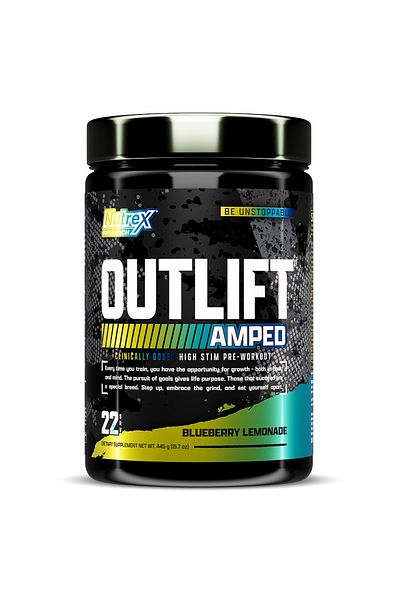 Nutrex Research أوت ليفت أمبيد، ليمونادة التوت الأزرق، 22