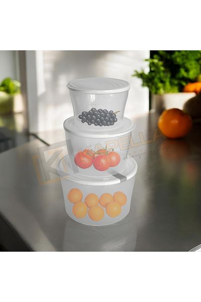 Tuffex STORAGE BOWL 3-PIECE POLO YVRLK LARGE TP732