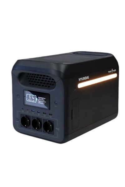 Hyundai THOR 1800 Taşınabilir Güç İstasyonu (1229WH) Ev Karavan ve Dış Mekan Kullanımı İçin LiFePO4