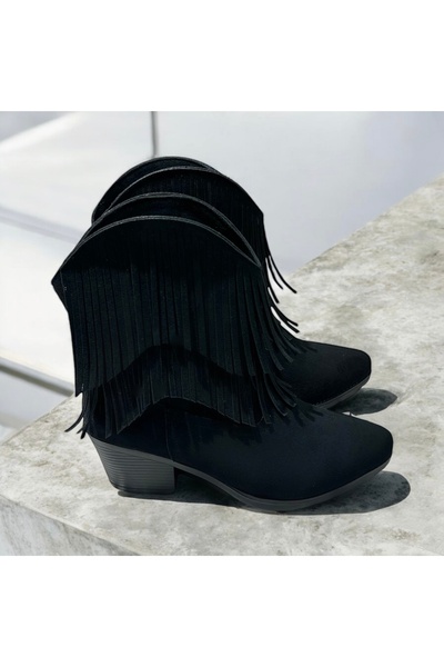 runa shoes süet püsküllü bot