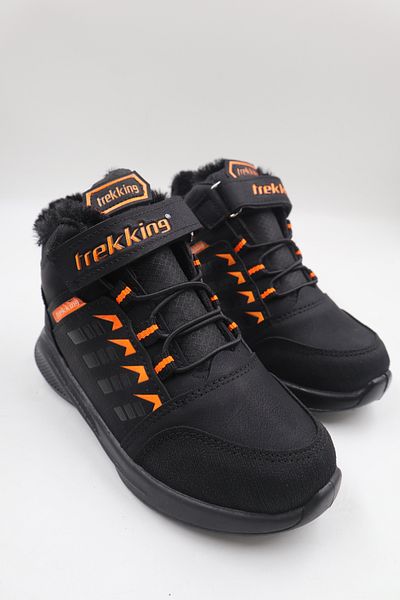 nazenintasarımlar Children's Winter Cold-Resistant Daily Boots with Wool Tape Inside