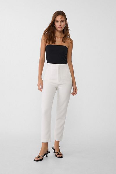 Stradivarius Smart trousers with darts