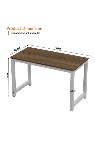 Mahmayi ZCD-25W Modern Study Desk, Modern Executive Desks for Home, Office - Zabrano