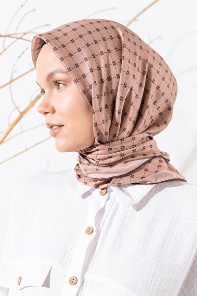 JAWEL Жіночий маленький м'який шарф у клітинку