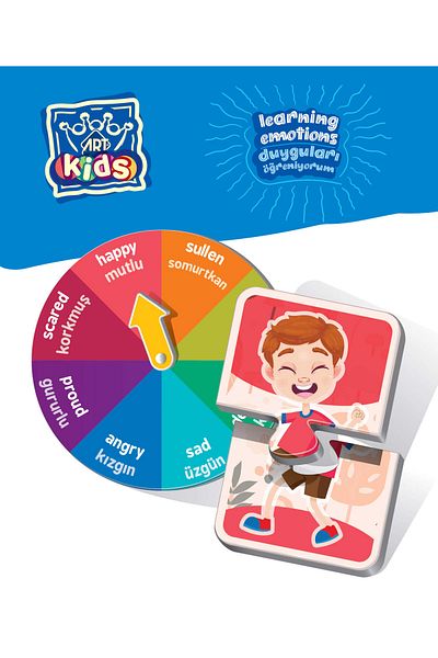 Art Puzzle Art kids I'm learning Emotions - Stylish and Useful