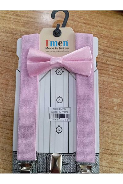 NEKİBUKİ Suspenders and Bow Tie Set