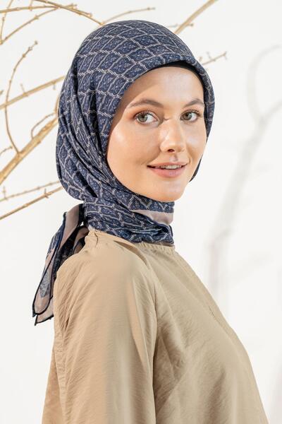 JAWEL وشاح ناعم بنمط عرقي صغير للسيدات