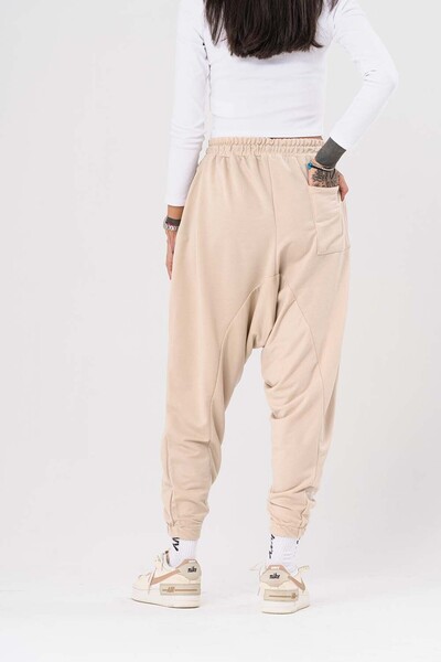 go gang own Building Waist and Leg Elastic Full Shalwar