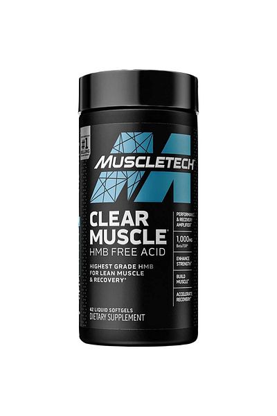 MUSCLETECH Clear Muscle Hmb Free Acid, 42 Softgels