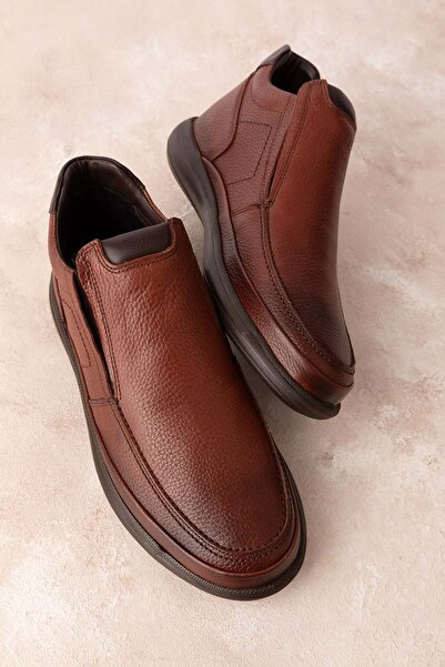 Gondol Erkek Hakiki Deri Hafif Faylon Taban Günlük Bot Src.707