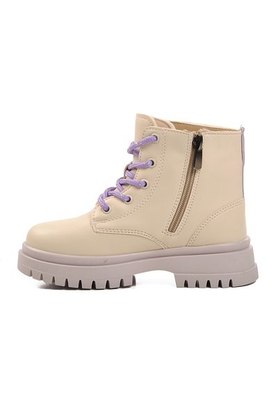 pepino Κοριτσίστικες μπότες 1525-P Cream-Lilac
