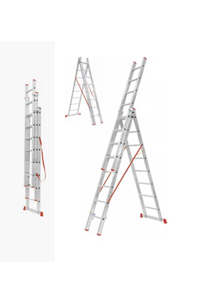ELBE 3x2,5 m A Tipi Sürgülü Merdiven