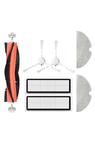 techpart مجموعة ممسحة فلتر Hepa المتوافقة مع فرشاة Xiaomi 1c (stytj01zhm) - 7...