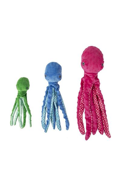 Pawise Colorful Plush Toy Octopus