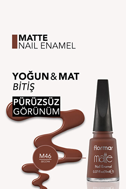Flormar Matte Secoya 46 Oje