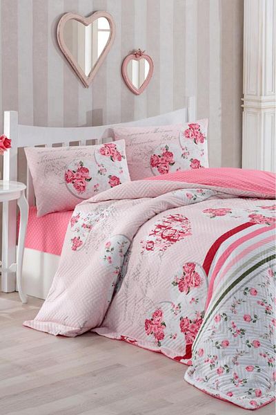 Kristal Set cuvertură de pilota pentru tineret și copii de culoare fuchsia Four Seasons