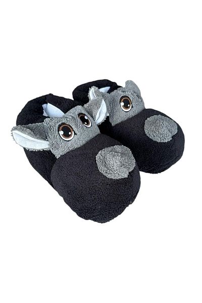 Liger Παντόφλες Unisex Ηχομονωτικές Home Booties ΜΑΥΡΟ - ΚΑΠΝΙΣΤΟ