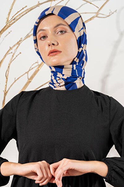 JAWEL Eșarfă moale cu model zebră pentru femei