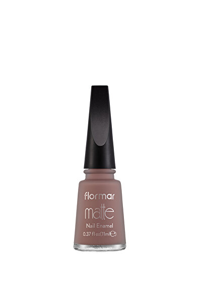 Flormar Mat Oje - Bej - Matte Nail Enamel Blushing Beige 8690604590421