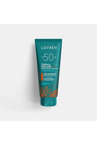 lovren Solaire Sunscreen Very High Protection Face Body Spf50+ Face and Body Sun Cream 100ml