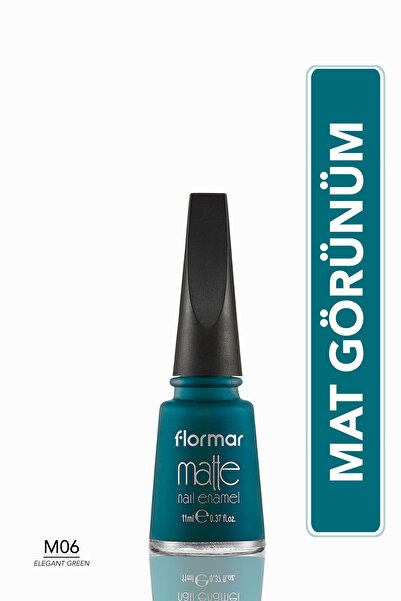 Flormar Matte Elegant Green 06 Oje