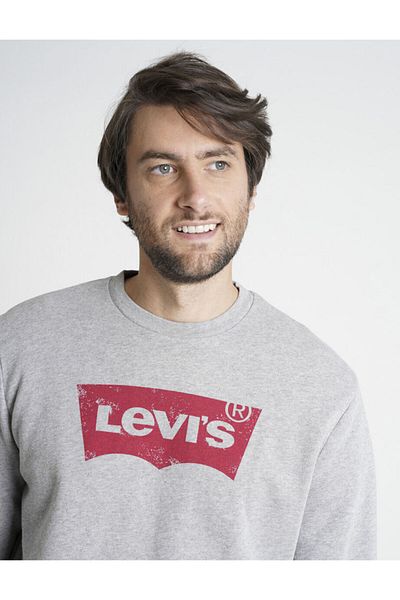 Levi's Graphic Patterned Sweatshirt - Crewneck