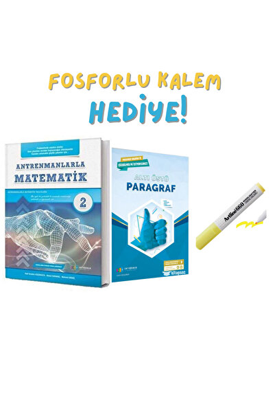 Antreman Yayınları ANTREMANLARLA MATEMATİK 4  ALTI ÜSTÜ PARAGRAF - FOSFORLU K...