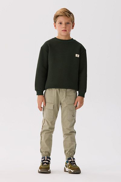 Nebbati Bg Store Boy's Beige Pants