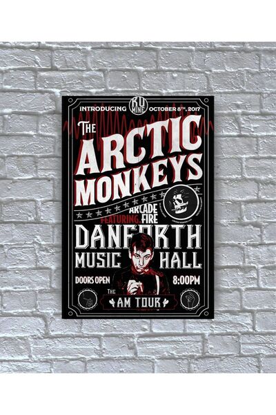 icase Arctic Monkeys - Tablou imprimat cu posterul trupei muzicale