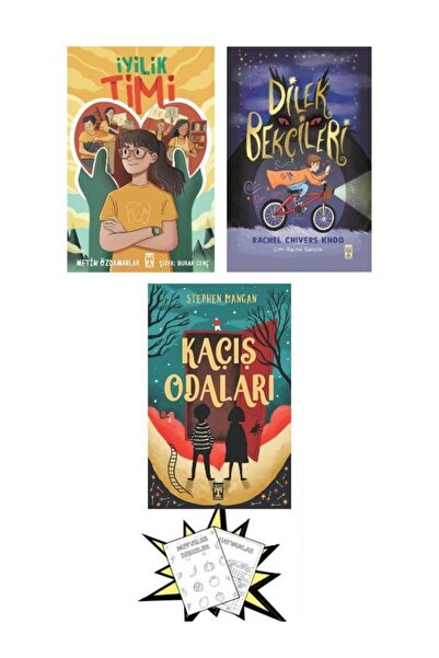 Genç Timaş Boyamalı- İyilik Timi  Dilek Bekçileri Kaçış Odaları 4. 5. 6. 7. S...