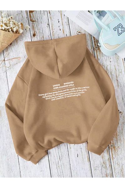Revasser Unisex Ανδρικά/Γυναικεία Φούτερ με κουκούλα UNICA πολύχρωμη ειδική στάμπα από βαμβάκι