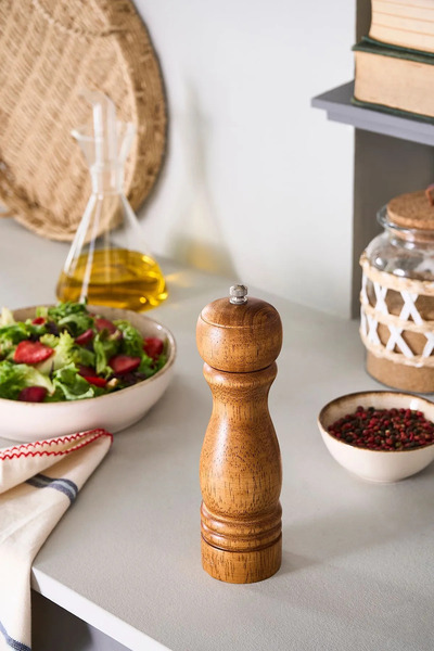 Nurcamp مطحنة بهارات افريقية جديدة 14 سم