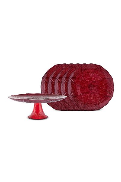 Karaca Octo 7 Piece Cake/Dessert Set