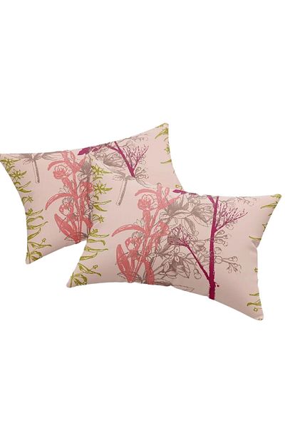Eponj Home Σετ μαξιλαροθήκης Urla Beige 2 τεμ